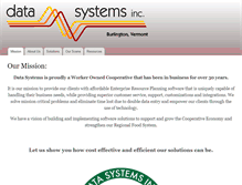 Tablet Screenshot of datasystems.coop